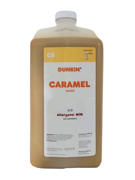 Dunkin Donuts Caramel Swirl Syrup