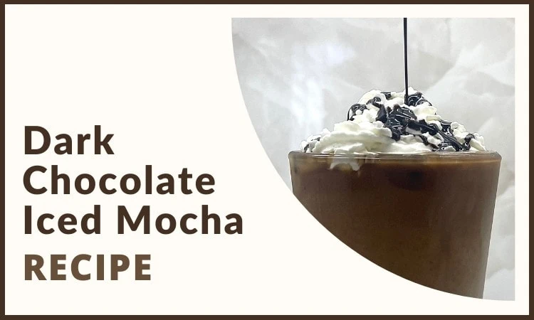 Dark chocolate iced mocha Featured