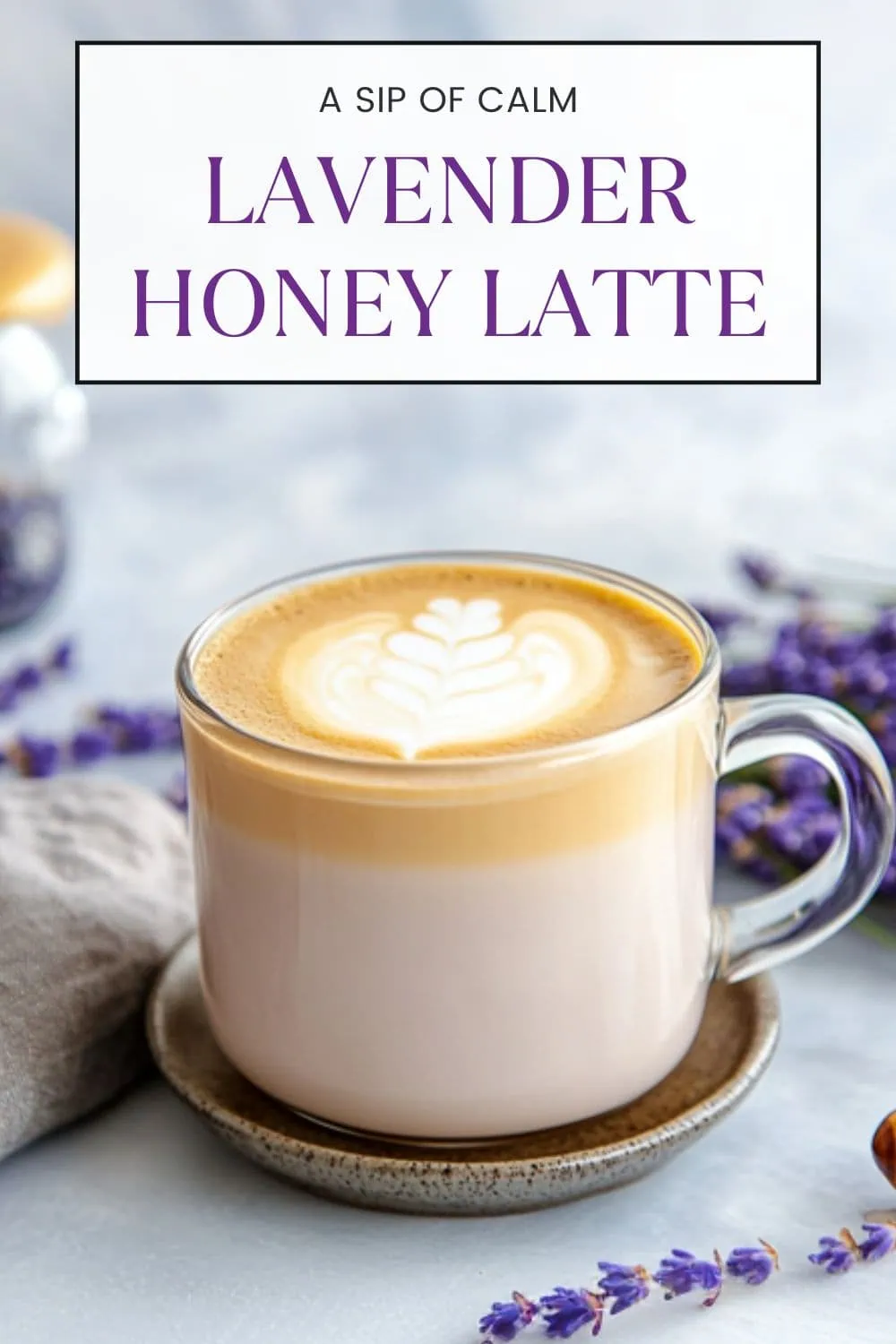 Lavender Honey Latte