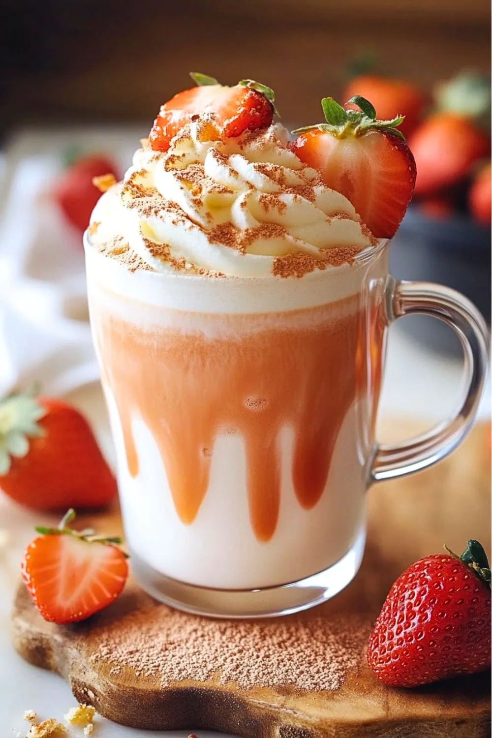 Strawberry Shortcake Latte