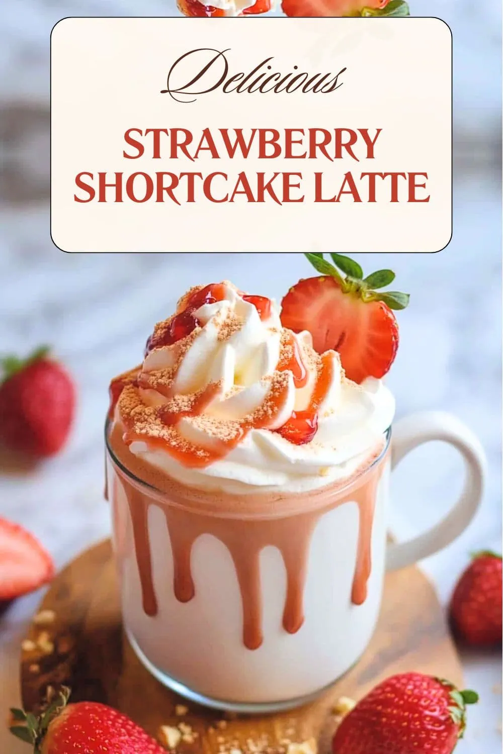 Strawberry Shortcake Latte